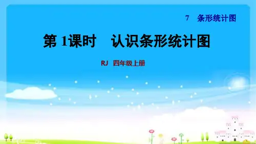 人教版四年级数学上册认识条形统计图课件(共18张PPT)