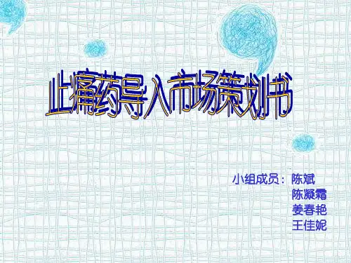 药品导入市场策划书
