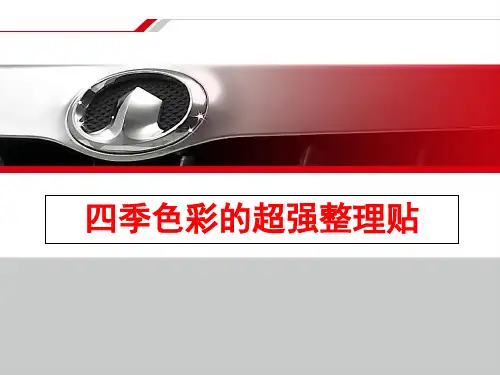 色彩分析PPT课件