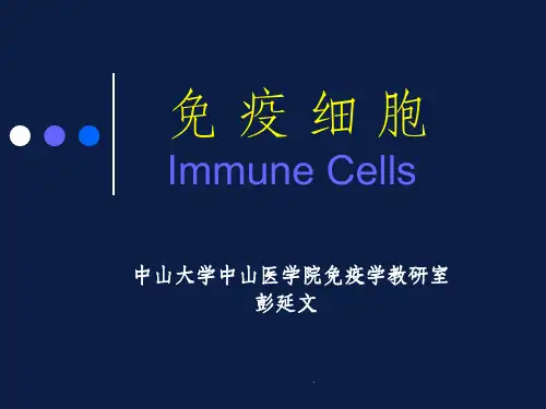  免疫细胞ppt课件