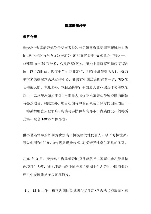 梅溪湖步步高