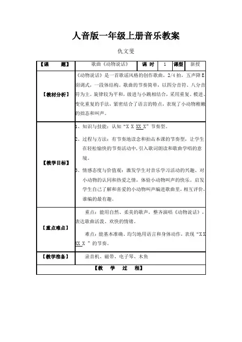 《动物说话》