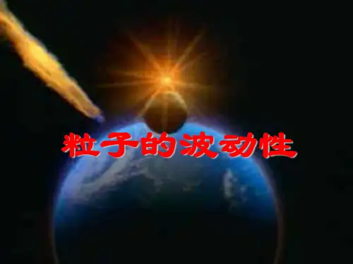 电子的波动性