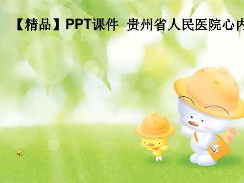 【精品】PPT课件  贵州省人民医院心内科