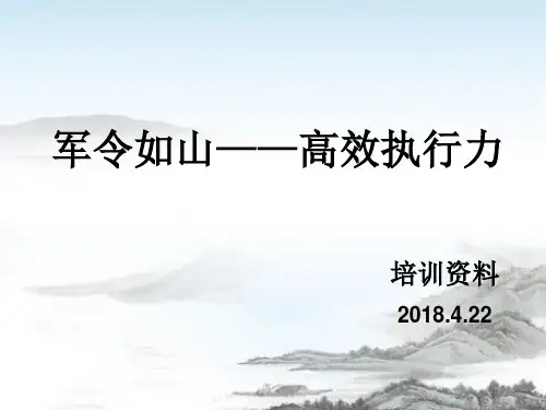 高效执行力