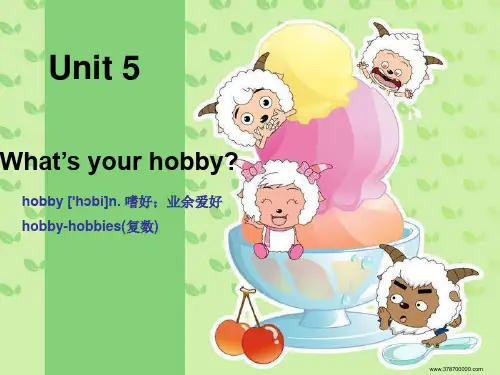 高职英语Unit5 What's-your-hobby