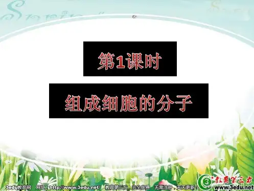 2012届高考生物总复习专题课件1