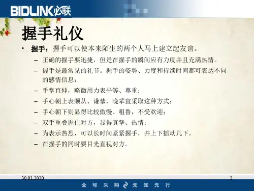销售礼仪培训课件(ppt 36页)