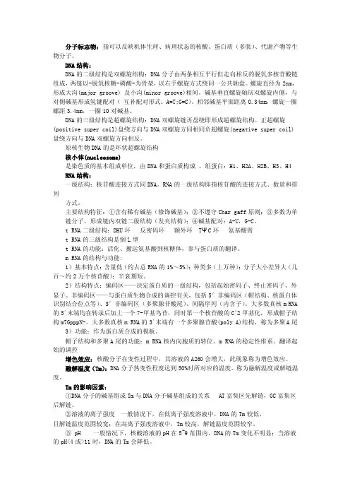 分子生物学——精选推荐
