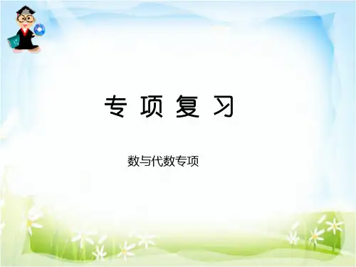四年级上数学数与代数专项｜人教新课标(浙江专版) 教育课件