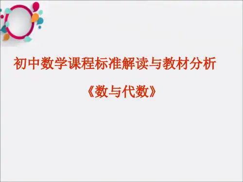 《初中数学课程培训》PPT课件