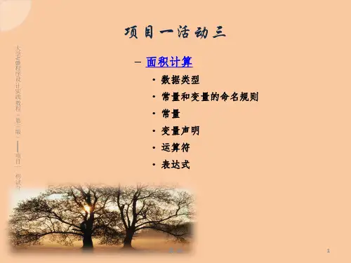 vb项目1活动3_ma
