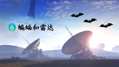部编人教版四年级语文上册第6课《蝙蝠和雷达》精美教学课件