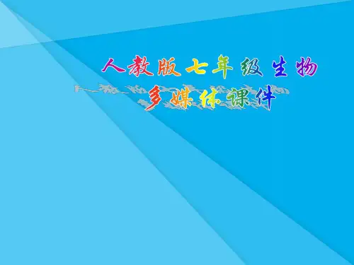 绿色植物的生活需要水PPT课件4 人教版优秀课件