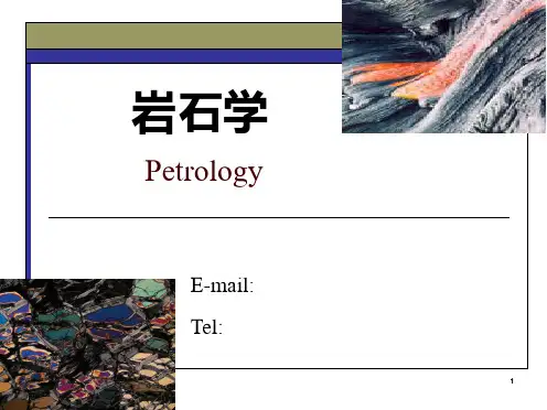 第一章 岩石及其地质分布