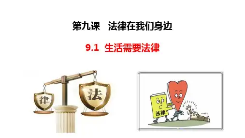 生活需要法律====部编版道德与法治七年级下册