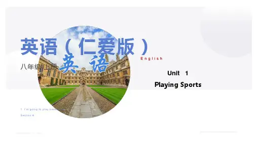 1.1 Unit 1 Topic 1 Section A(课件)-八年级英语上册仁爱版