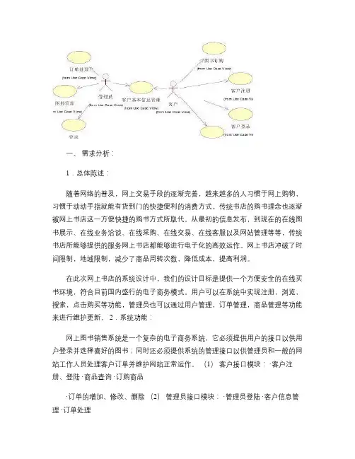 网上书店_电子商务系统规划与设计(rational_rose).