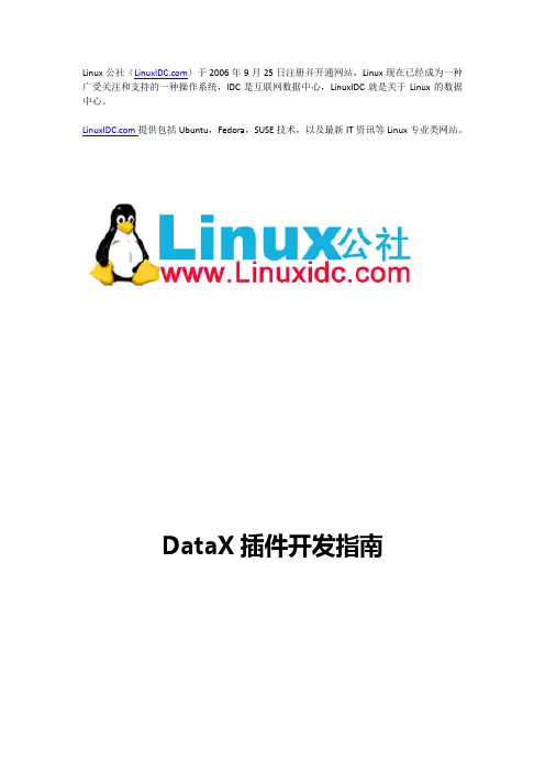 DataX插件开发指南