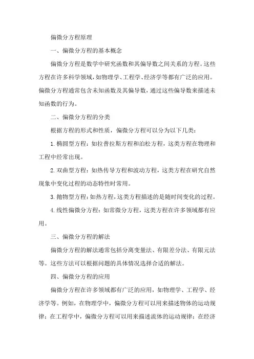 偏微分方程原理