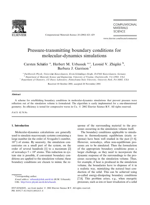 molecular-dynamics simulations