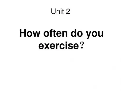 人教版八上英语Unit2 知识点课件(共60张PPT)