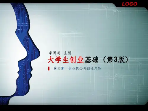 创业机会与创业风险92786PPT课件