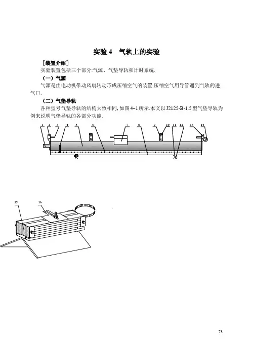 气轨上的实验