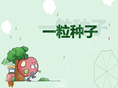《一粒种子》PPT