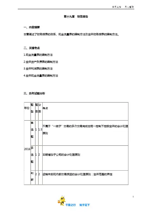 中级会计实务2019讲义--精讲优品19
