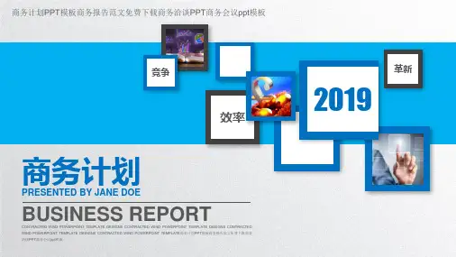电子商务商业计划书ppt案例