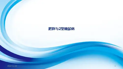 (2020年)肥胖与2型糖尿病(最新课件)