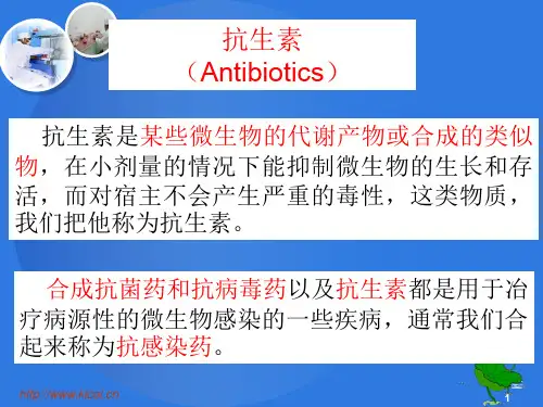 药物化学大环内酯类抗生素