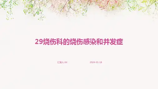 烧伤科的烧伤感染和并发症