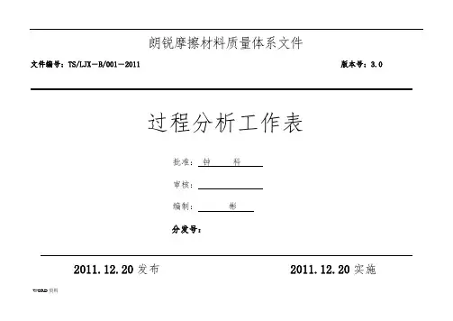 TS16949过程识别工作表_乌龟图