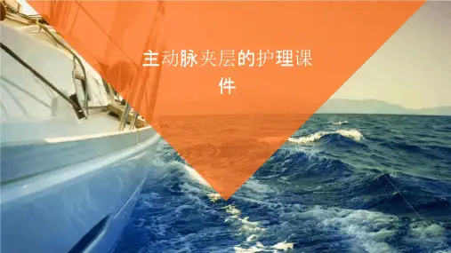 主动脉夹层的护理课件