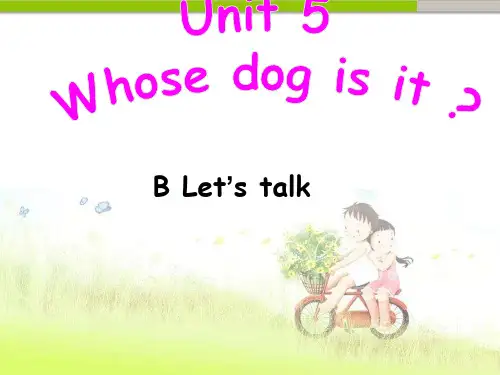 pep(人教)五年级英语下册 Unit 5 B lets talk (2) 优质课件 .ppt