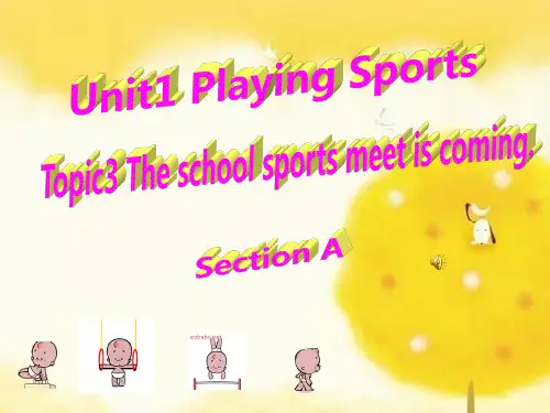 仁爱英语八年级上册 Unit1 Topic3 Section A (共26张PPT)