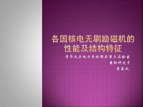 04 各国核电无刷励磁机的性能及结构特征  李基成