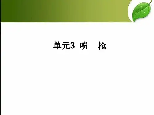 喷枪 PPT
