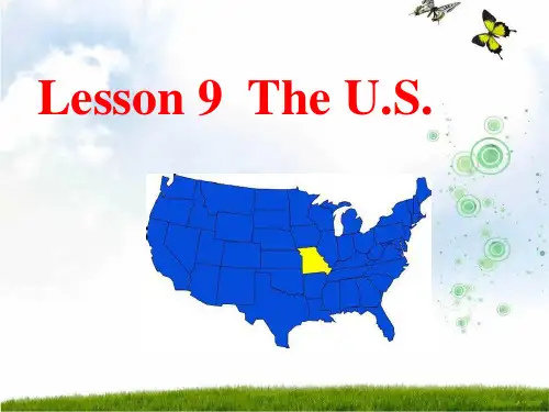 冀教版五年级英语上册《Lesson 9 The U.S.》公开课课件