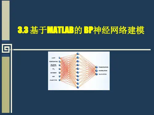 第3节 3.3 BPmatlab建模