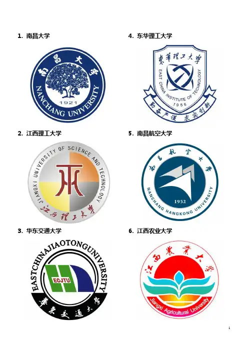 江西各大学校徽(包括专科、本科)