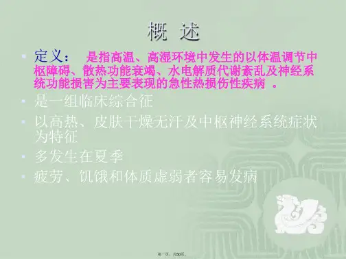 中暑-护理查房