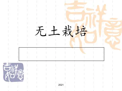 无土栽培PPT课件
