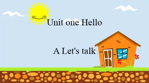 Unit1Hello(课件)人教PEP版英语三年级上册(2【05】)