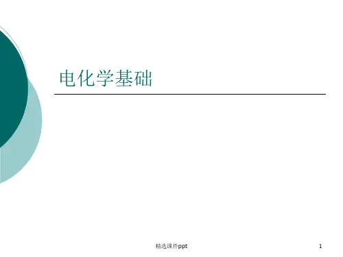 《电化学基础课件》第1章  电解质溶液的性质和行为