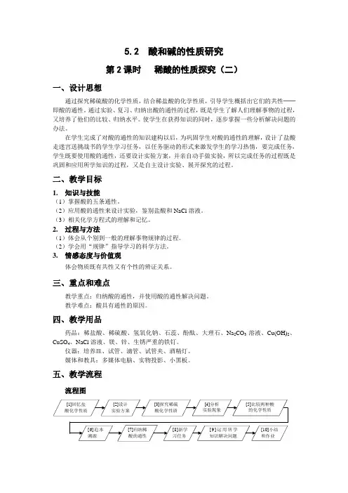 沪教版九年级下册初中化学《5.初识酸和碱 5.2酸和碱的性质研究 酸碱中和反应》_11