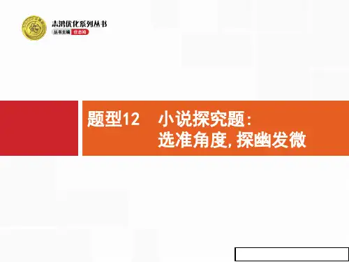 赢在高考2017年高考语文二轮ppt课件(12)小说探究题：选准角度探幽发微AKnKPM