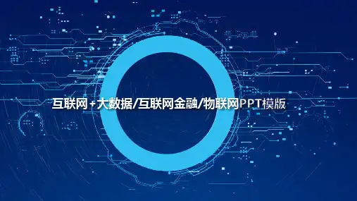 2020互联网+大数据PPT